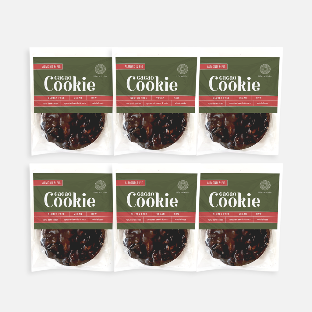 Almond & Fig Cacao Cookies 6-Pack