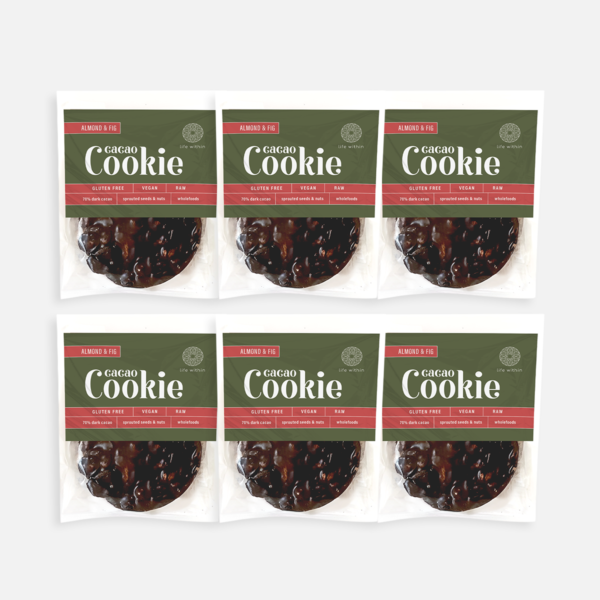 Almond & Fig Cacao Cookies 6-Pack